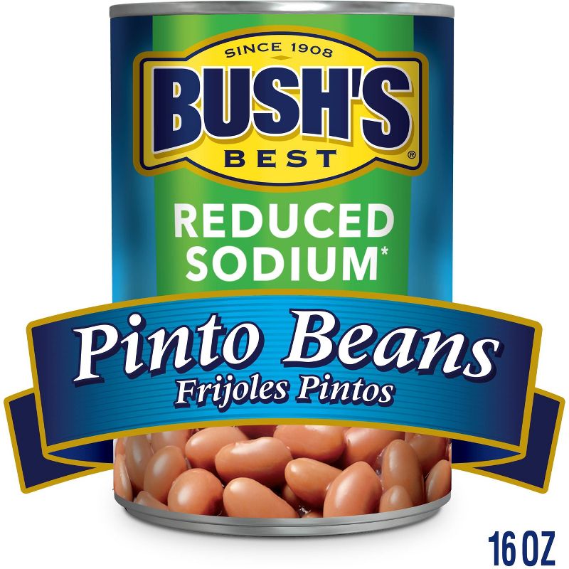 Bush&#39;s Reduced Sodium Pinto Beans - 16oz, 4 of 9
