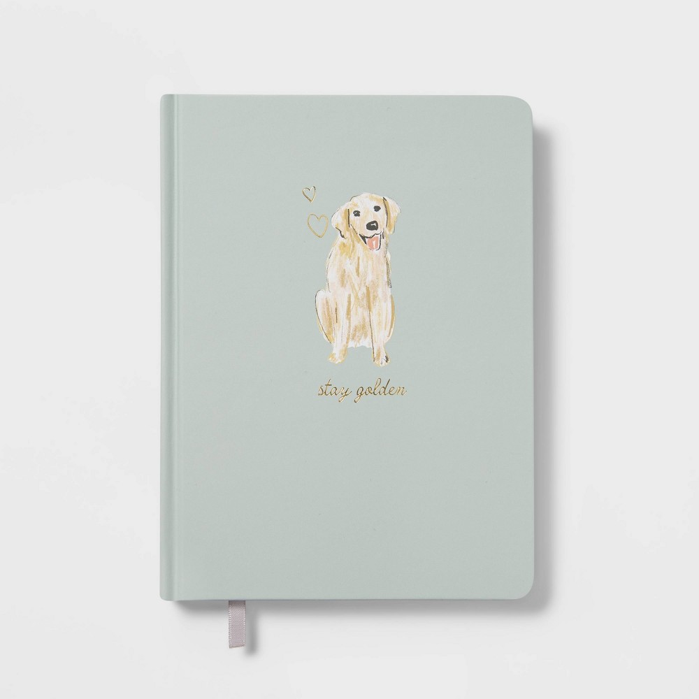 240 Sheet College Ruled Journal 7.75"x5.5" Dog - Threshold™ (Case of 12)