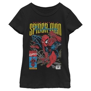 Marvel: Spider-Man Girls Distressed The Amazing Comic Cover Short