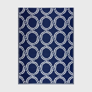 Playa Rug Mykonos Recycled Plastic Indoor Outdoor Floor Mat - 1 of 4