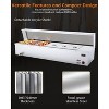 48 QT Commercial Food Warmer,6-Pan Steam Table Stainless Steel  Countertop with Overheating Protection for Catering and Restaurants,1500W,110V - 3 of 4