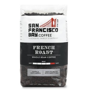 San Francisco Bay Coffee French Dark Roast Whole Bean Coffee - 2lb - 1 of 4