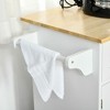 NicBex Mobile Kitchen Island Cart Multifunctional Kitchen Carts on Wheels with Storage with 2 Cabients and 2 Drawer for Dining Rooms, White - 4 of 4