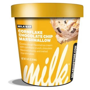 Milk Bar Cornflake Chocolate Chip Marshmallow Premium Ice Cream - 14oz - 1 of 3