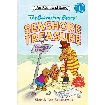 The Berenstain Bears' Seashore Treasure - (I Can Read Level 1) by  Jan Berenstain & Stan Berenstain (Mixed Media Product)