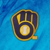 Milwaukee Brewers MLB L/XL Silk Touch Bathrobe 26x47 Inches - 4 of 4