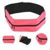 Unique Bargains Portable Double Pocket Running Waist Pack 1 Pc - 3 of 4