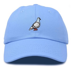 Dalix Pigeon Embroidered Cap Cotton Baseball Dad Hat for Men & Women Casual Cool - 1 of 4