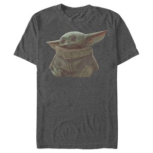 Men's Star Wars The Mandalorian The Child Portrait T-Shirt - 1 of 4