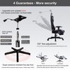 GTRACING Gaming Chair with Bluetooth Speakers Music Office Chair with Footrest PU Leather Recliner - 4 of 4