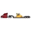 Diecast Masters 1/87 Peterbilt 579 UltraLoft Tandem Tractor with Lowboy Trailer & Caterpillar D5M Dozer 84419 - 2 of 4