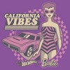 Girls Mattel Hot Wheels and Barbie California Vibes T Shirt - 2 of 4