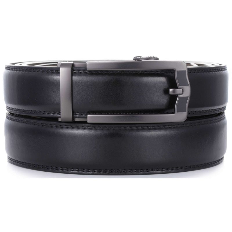 Mio Marino | Men's Horseshoe Leather Ratchet Belt, 1 of 9