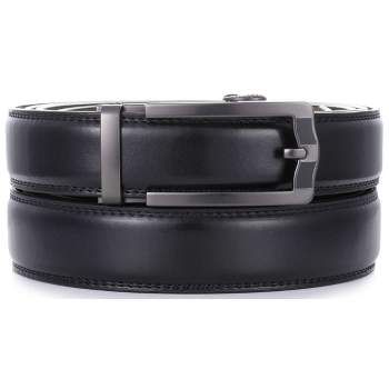 Mio Marino | Men's Horseshoe Leather Ratchet Belt