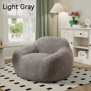 Hrinhom 39.4" W Bean Bag Chair,Comfy Lazy Floor Sofa Chair For Adults and Kids - 1 of 4
