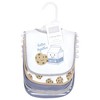 Hudson Baby Cotton Bibs, Milk And Cookies Better Together, One Size - 2 of 4