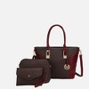 MKF Collection Shonda 3PC Tote with Cosmetic Pouch & Wristlet by Mia K - 2 of 4