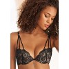 LASCANA Women's Strappy Lace Push Up Bra - image 2 of 4