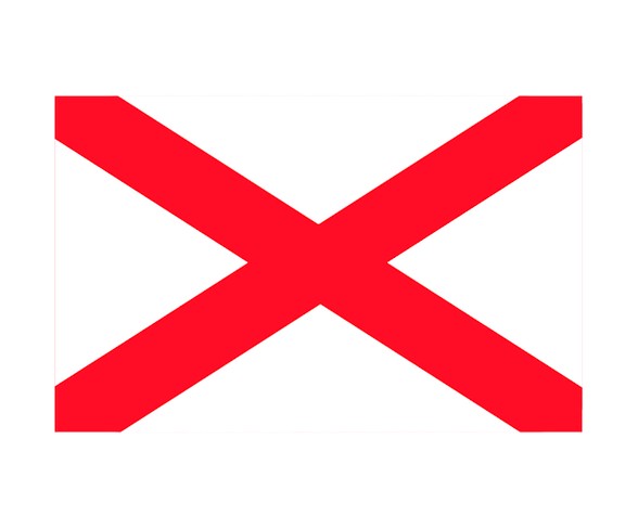 Alabama State Flag - 3' x 5'