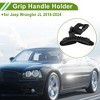 Unique Bargains Roll Bar Grab Handles for Jeep Wrangler JL 2018-2024 Nylon PVC - 3 of 4