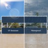 Covers&All Outdoor Clear Panel Curtain, Outdoor Curtains for Patio, Waterproof & Weather Resistant Tarp - 4 of 4