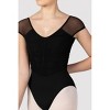 Women's Ladies Flavia Ruched Bodice Cap Sleeve Leotard - Bloch - 3 of 3
