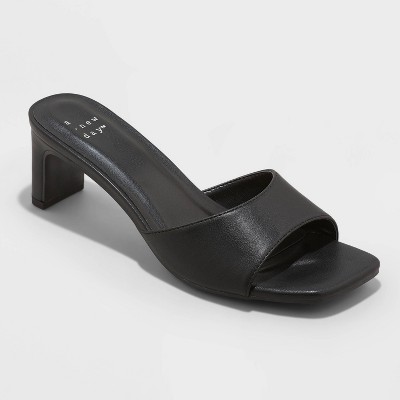 Target cheap black mules