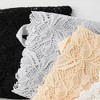 Anna-Kaci 5 Pairs Women's Floral Lace No Show Socks Low Cut Stretch Liner with Elegant Scalloped Trim Invisible Design for Flats and Loafers - 2 of 2