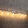 Chrome Bathroom Vanity Light Fixtures - Wall Mount Over Mirror with Hammered Glass Shade E26 Socket - Stylish Lighting for Bathroom and Hallway - 4 of 4