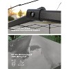 10x10 Pop Up Canopy Tent with One-Push Button Setup, Heavy Duty，with Wheeled Carry Bag, 3 Height Settings, 4 Weight Bags, Stakes & Guy Ropes - 3 of 4