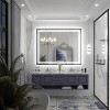 Apmir Super Bright Front & Back LED Lighted Anti-Fog Aluminum Alloy Framed Tempered Glass Bathroom/Vanity Mirror with ETL & 3-Year Warranty - 2 of 4