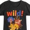 Girls' - Disney - Wild! Fitted Short Sleeve Graphic T-Shirt - 2 of 4