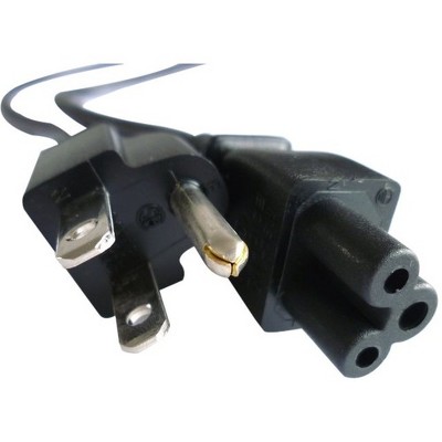 Professional Cable Standard Power Cord - For Notebook - Black