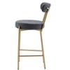 LOVMOR 25" Modern Gold Bar Stools Set of 2 Counter Height Bar Stools - 4 of 4