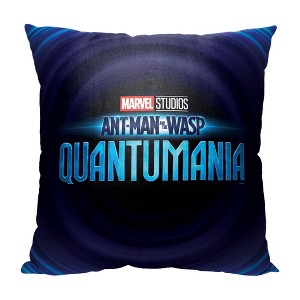 Marvel Ant Man Quantumania Vortex Title Throw Pillow 18x18 Inches - 1 of 2