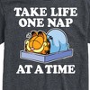 Men's - Garfield - Take Life One Nap Short Sleeve Graphic T-Shirt - 2 of 4