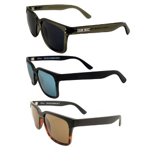 3 Pairs of Epoch Eyewear Romeo Sunglasses with Smoke, Smoke, Drive Mirror Lenses - 1 of 4