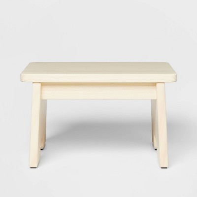 Wood step deals stool target