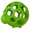 JW Pet Hol-Ee Cow Dog Toy - Green - S - 4 of 4