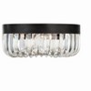 Crystorama Lighting Alister 5 - Light Flush Mount in  Charcoal Bronze - 3 of 4