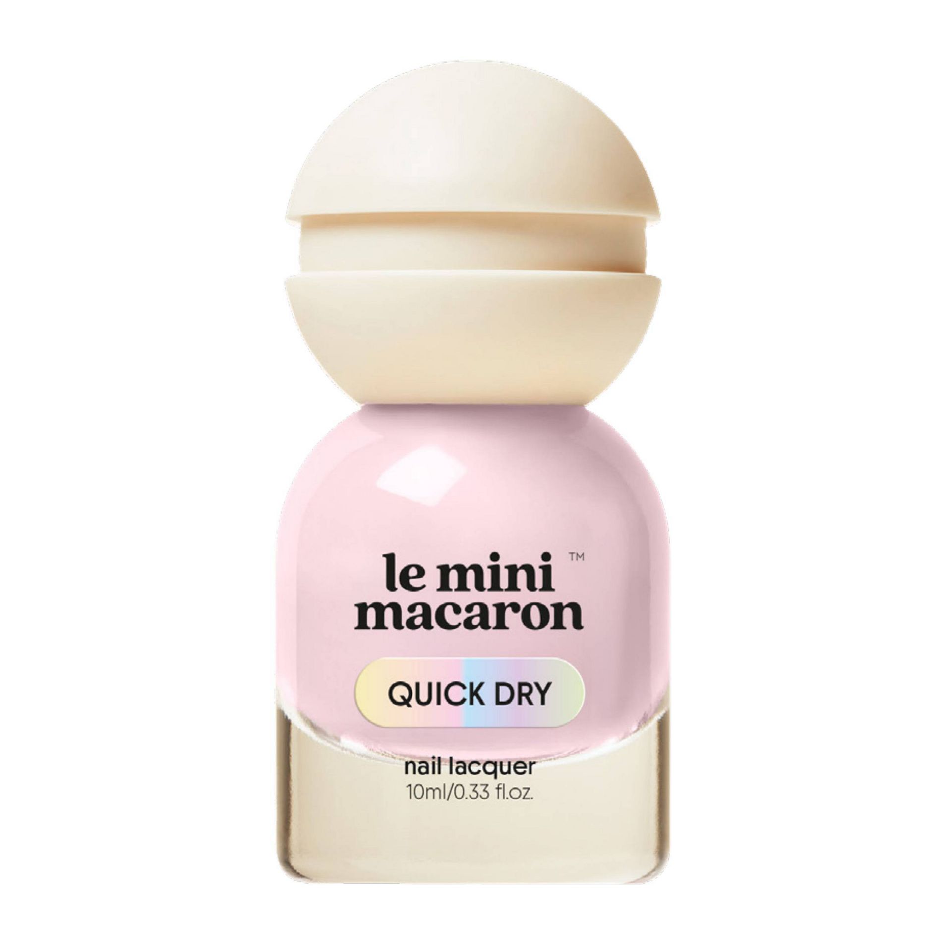 Le Mini Macaron Quick Dry Nail Polish - Fairy Floss - 0.33 fl oz