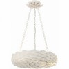Crystorama Lighting Broche 6 - Light Chandelier in  Matte White - 2 of 4