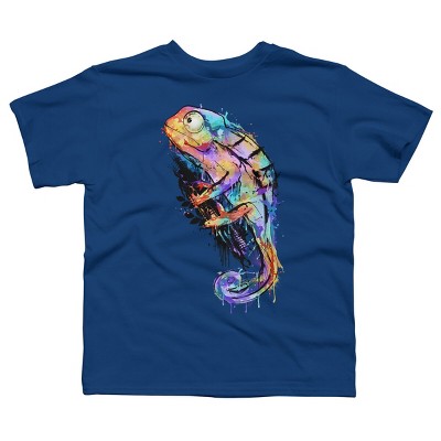 Boy's Design By Humans chameleon By alnavasord T-Shirt