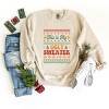 Simply Sage Market Ugly Sweater Deer Sweatshirt - 3 of 4