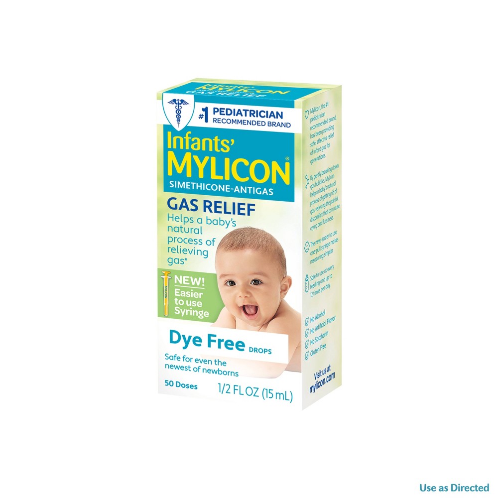 UPC 819903010234 product image for Mylicon Infants Gas Relief Drops Dye Free - 0.5 fl oz | upcitemdb.com