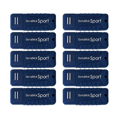 Centon DataStick Sport 64GB USB 3.0 Type A Flash Drive Blue (S1-U3W2-64G-10B)
