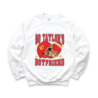 Simply Sage Market Women's Graphic Sweatshirt Go Taylor's Boyfriend Sparkle
