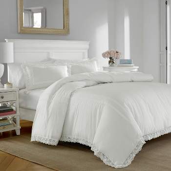 Annabella Comforter Set White - Laura Ashley