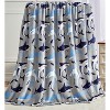 Noble House Extra Cozy and Comfy Microplush Throw Blanket (50" x 60") Shark - 2 of 4