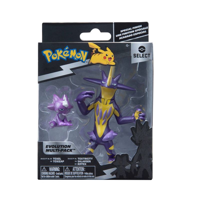Pok&#233;mon Select Evolution Toxel and Toxtricity Action Figure Set - 2pk, 3 of 12